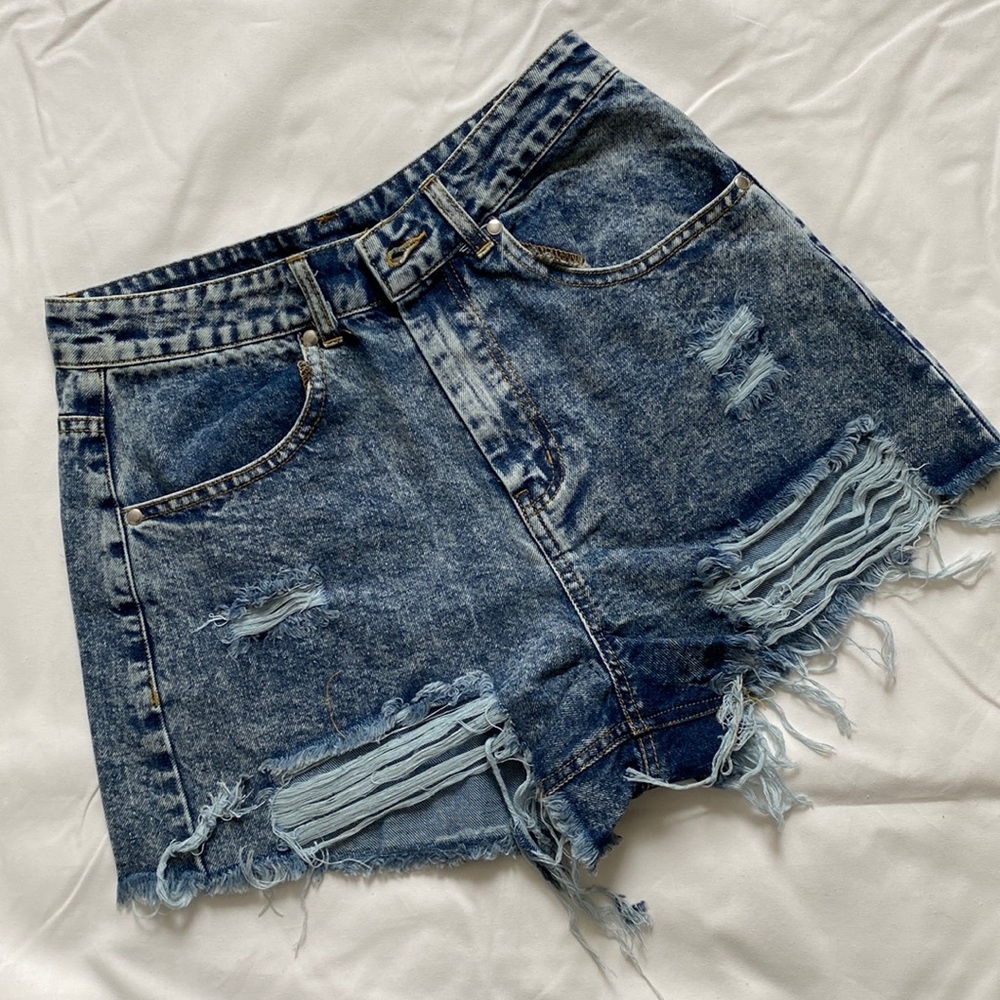 New Hyfve high waisted jean shorts